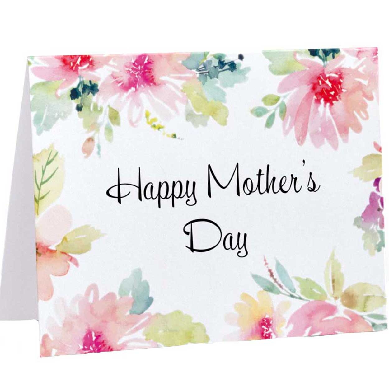 happy mother's day card with flowers card choice