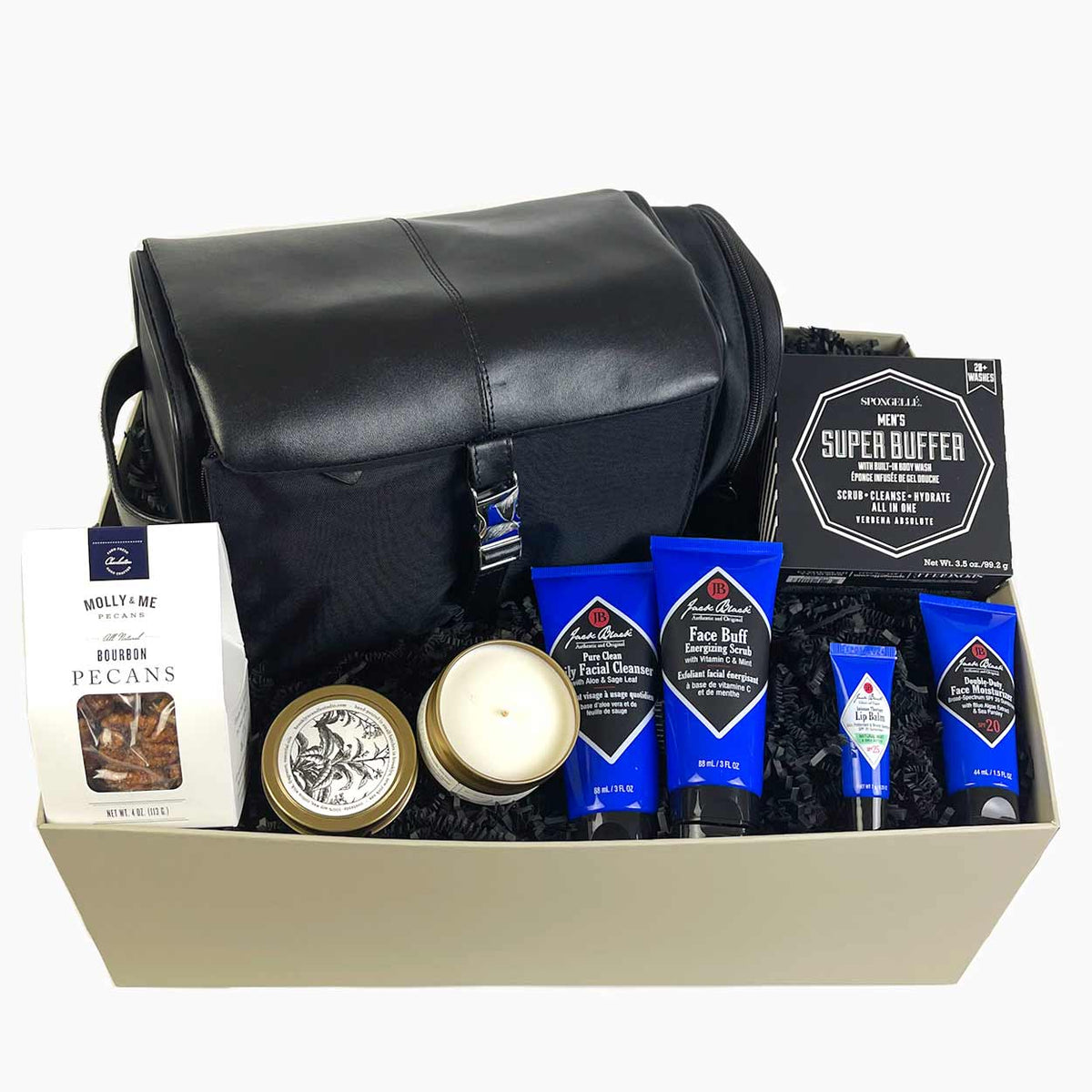 ekuBOX Mens Grooming Set Men's Grooming Set - For the Modern Gentleman On-the-Go