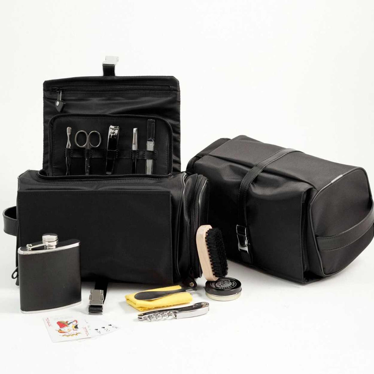 ekuBOX Mens Grooming Set Men's Grooming Set - For the Modern Gentleman On-the-Go