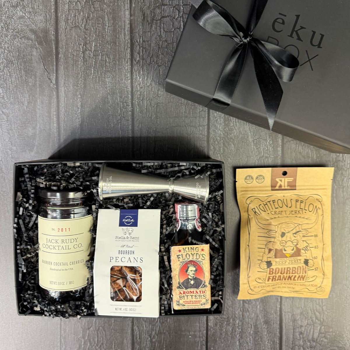 Just Add Bourbon Gift Box - non=alcoholic box - just add the bourbon | ekuBOX