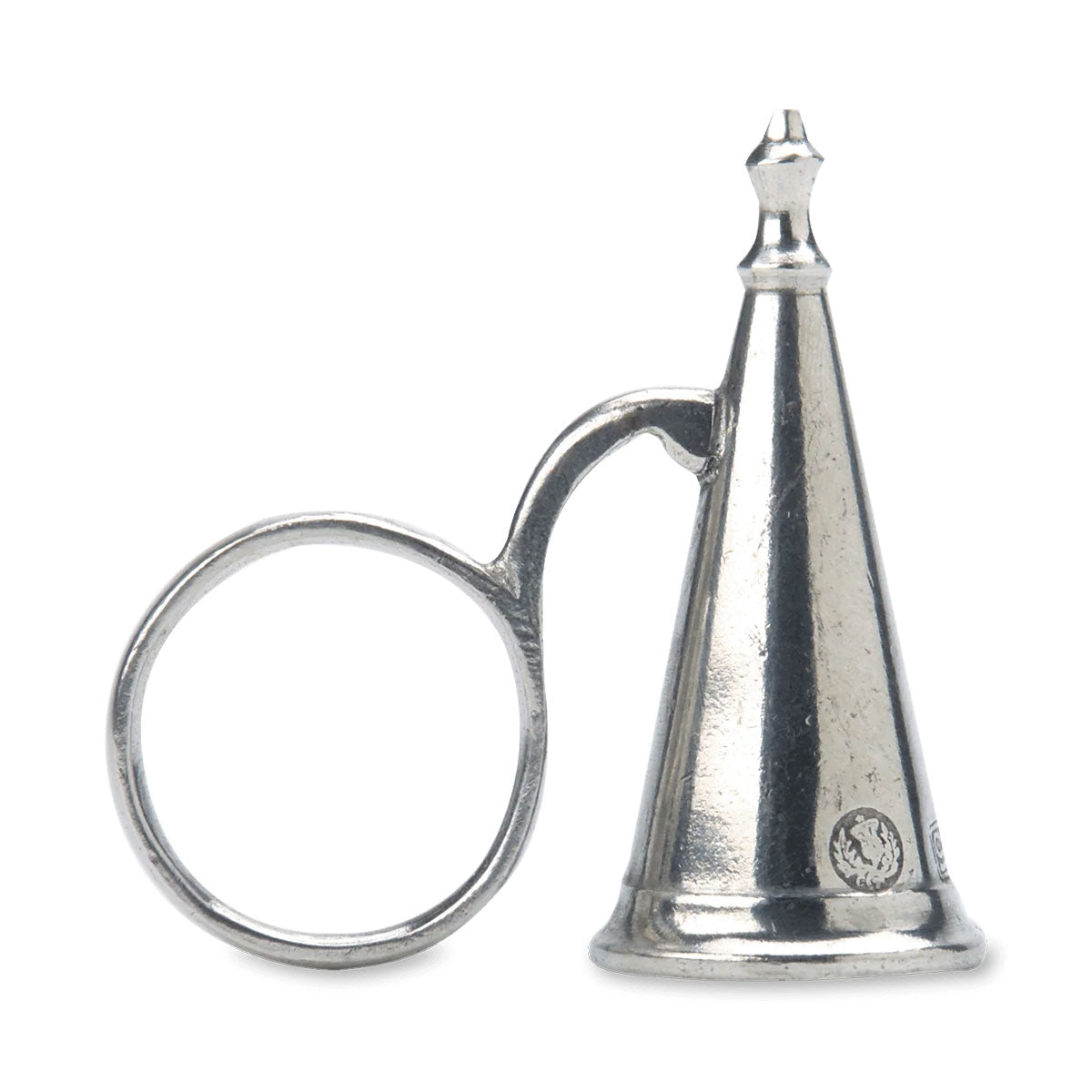 Conical Match Pewter snuffer from Italy