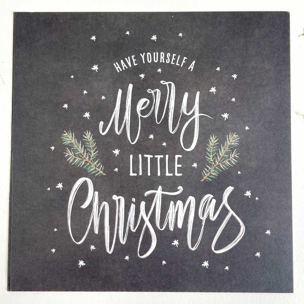 have yourself a merry little christmas gift ard choice