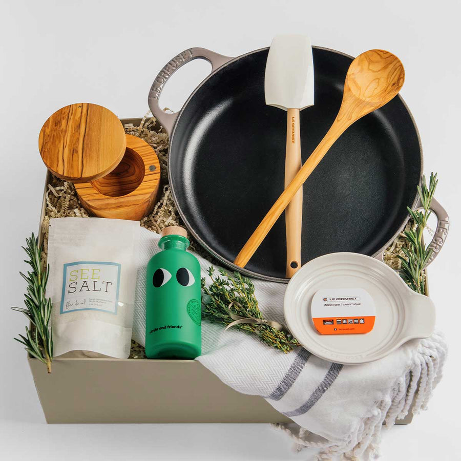 Gourmet Kitchen Essentials with the le Creuset Everyday Pan - ekuBOX.com 