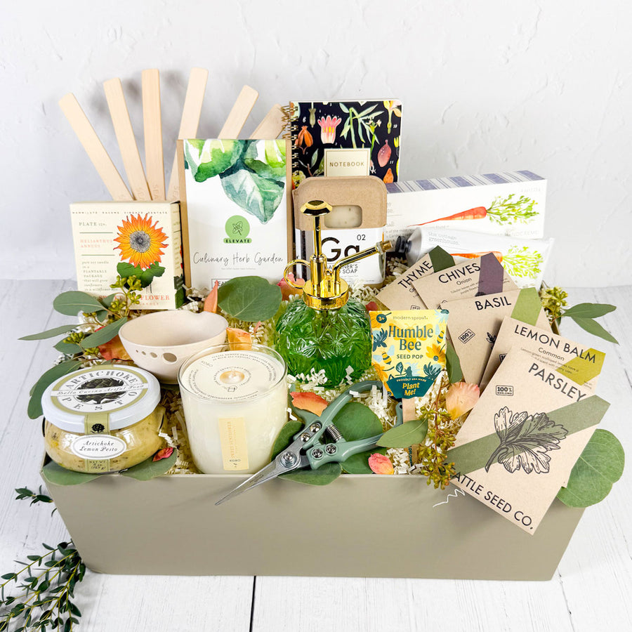 Best Gardening Gift Set - Let Your Garden Grow Gift Box - ekuBOX Luxury Gifts 