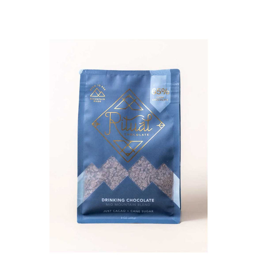 Futual Drinking Chocolate package on a white background