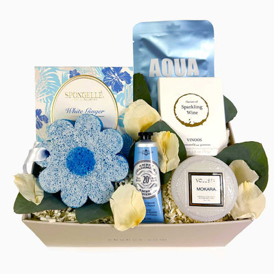 Blue Hawaiian Mini Spa gift set as featured in Oprah