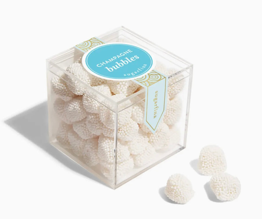 Sugarfina champagne bubbles gummy candies 
