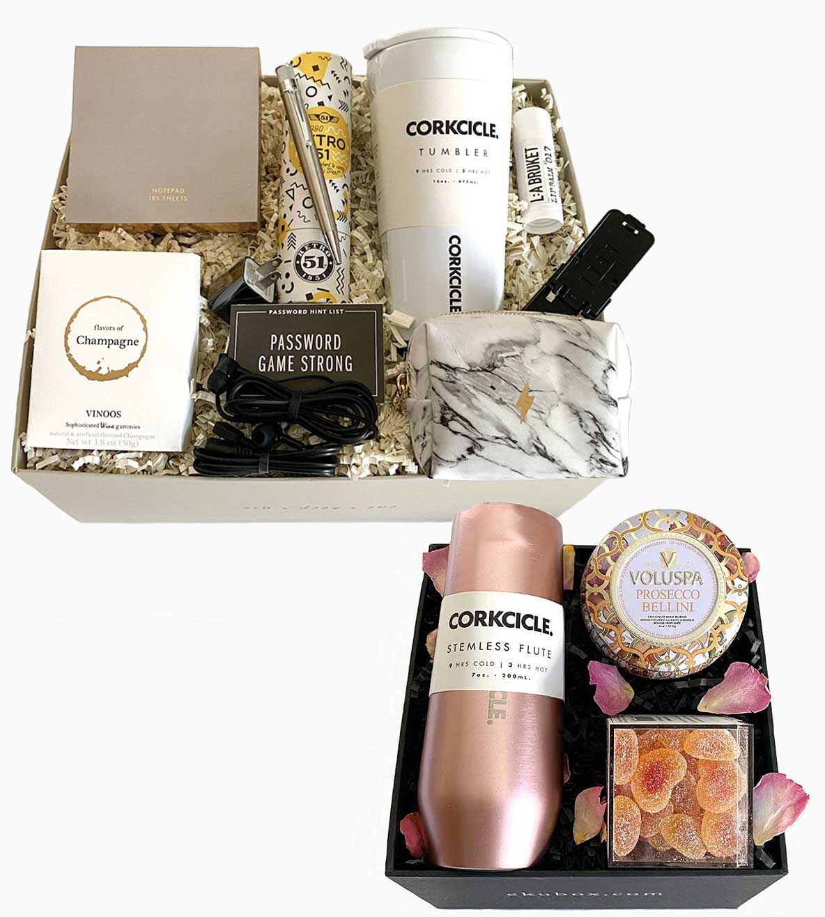 Shop ready-to-ship gift boxes featuring Corkcicle products. Shop our Whiteout Gift Box and our best selling Bellini Box.