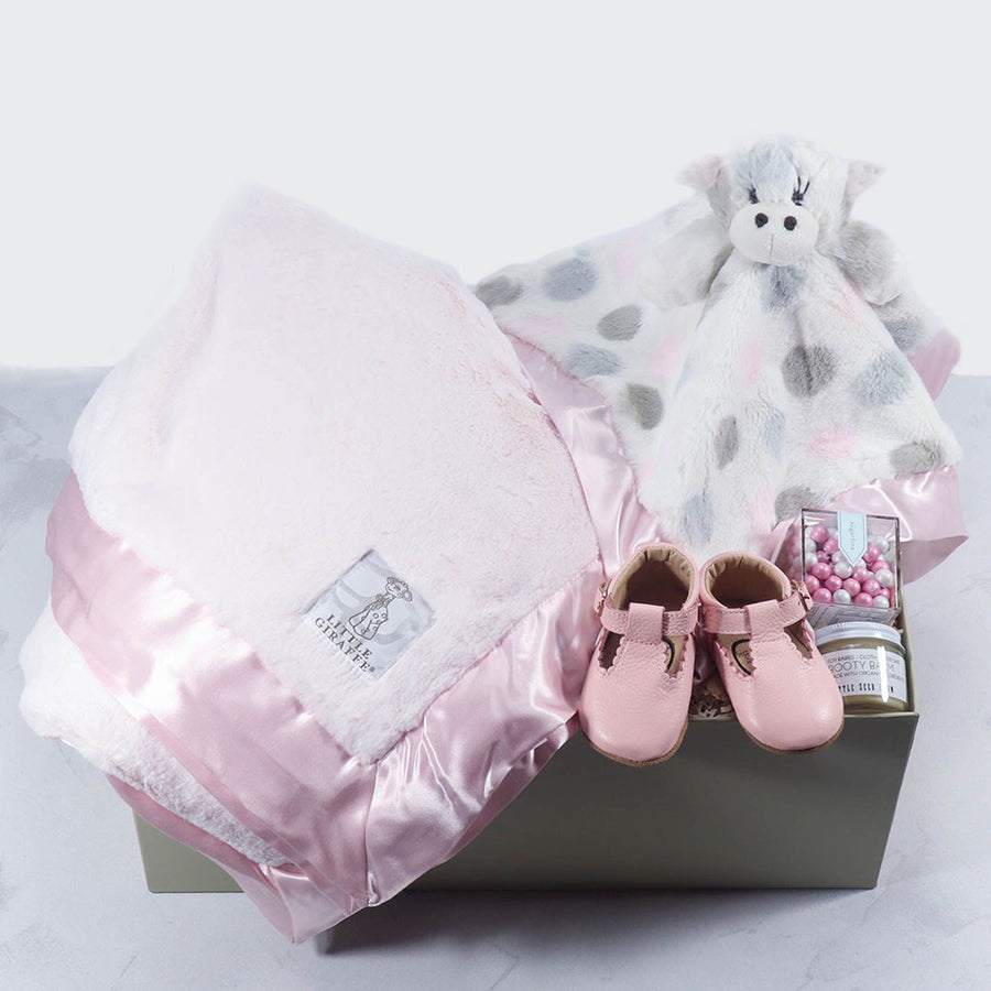 ēku Box Baby Gift - baby girl Luxe Baby Girl Ultimate Luxury Baby Gift Box for Girls | ekuBO