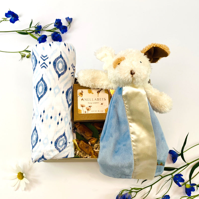 eku Box Baby Gift Box Welcome Baby - Boy Send a Baby Gift Set to a Newborn Baby Boy  | ekuBOX