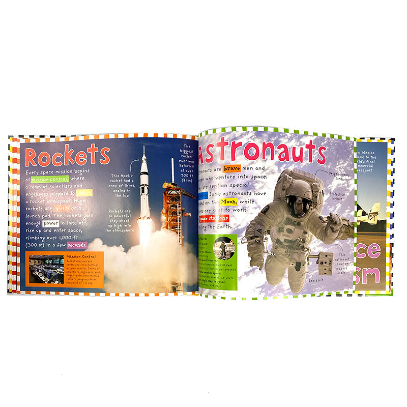 eku Box Space Gift Box Lost in Space - book on space on white background