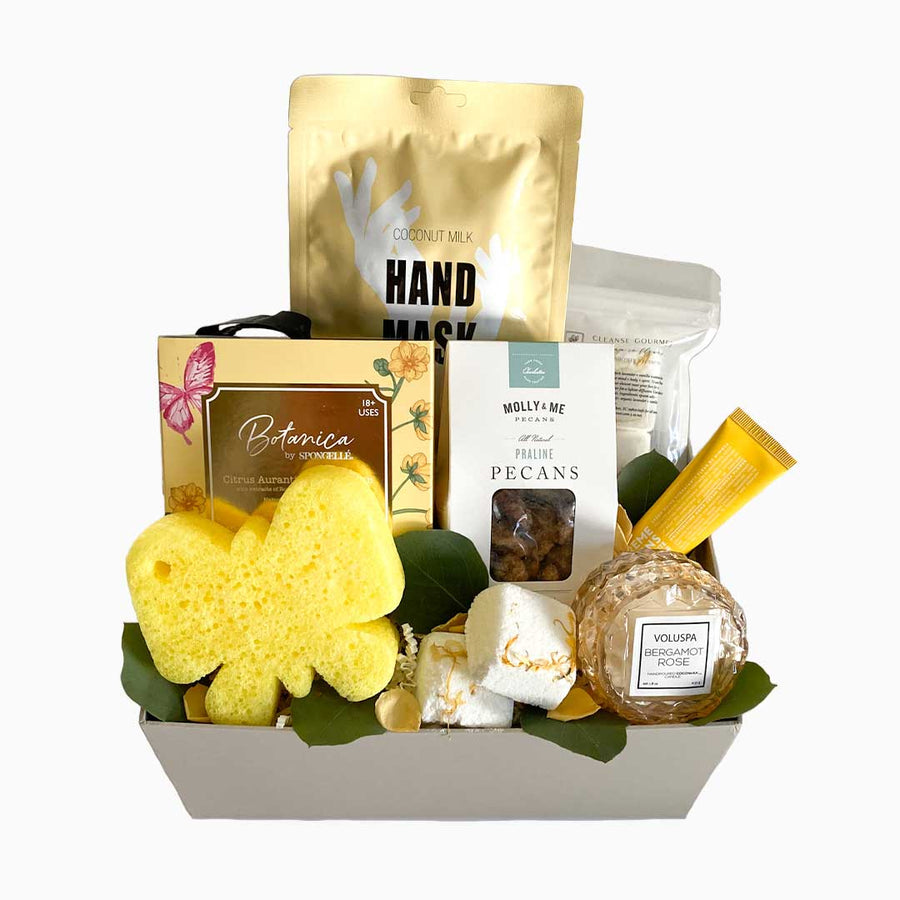 ekuBOX Beauty Gift Box Renew Luxury Spa Gift Set for the Perfect Pampering Experience | ekuBOX