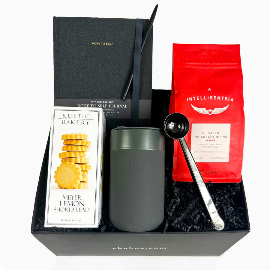 ekuBOX coffee gift set Coffee Break Send the Ultimate Coffee Break Experience with the Gourmet Coffee Gift Set