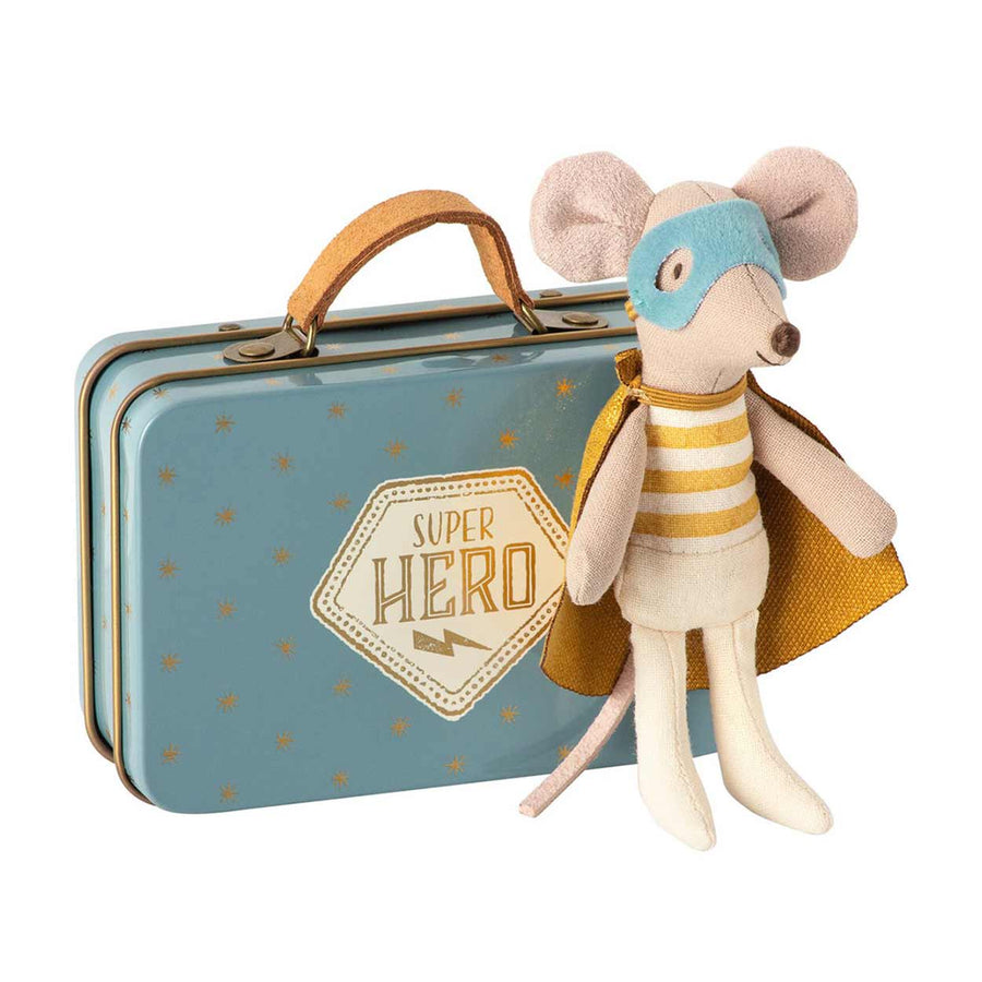 ekuBOX gift for her Superhero Mouse Big Brother Power up with Maileg Superhero Mouse Big Brother Gift Box | ekuBOX