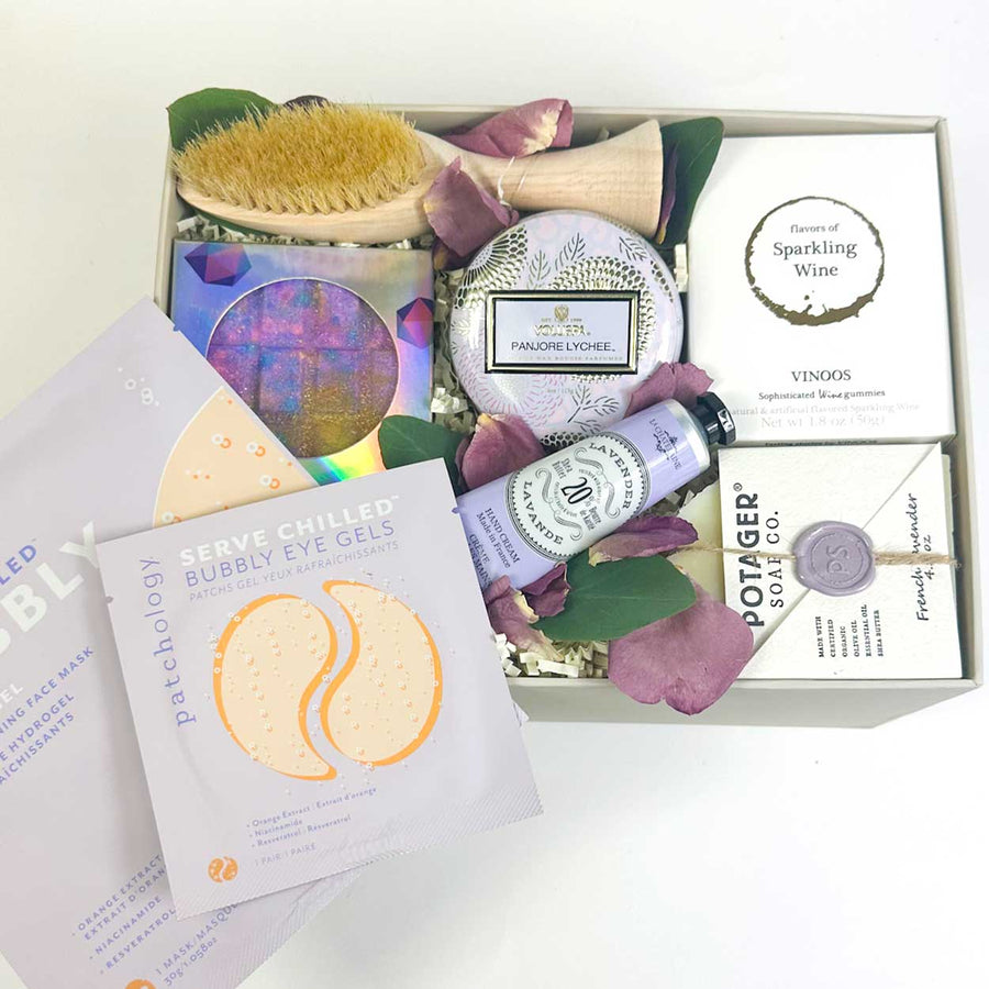 ekuBOX Gifts for her Relax and Unwind - Small Spa Gift Set Send a Spa Gift Set to Someone Special and help them Relax & Unwind 