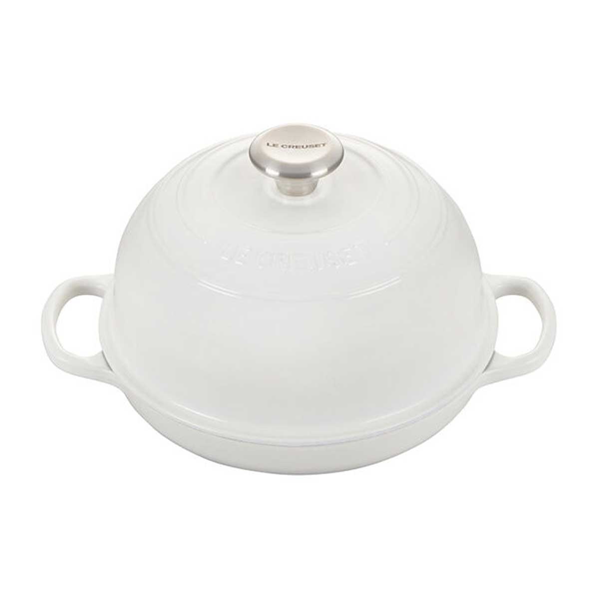Le Creuset Bread Oven in white