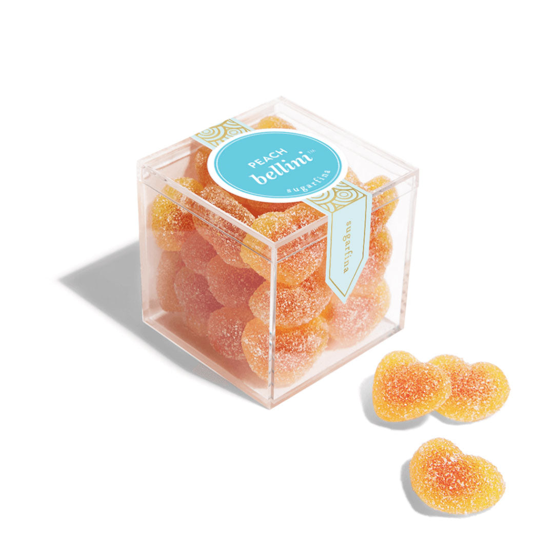 ekuBOX mini box Bellini gummy hearts by sugarfina