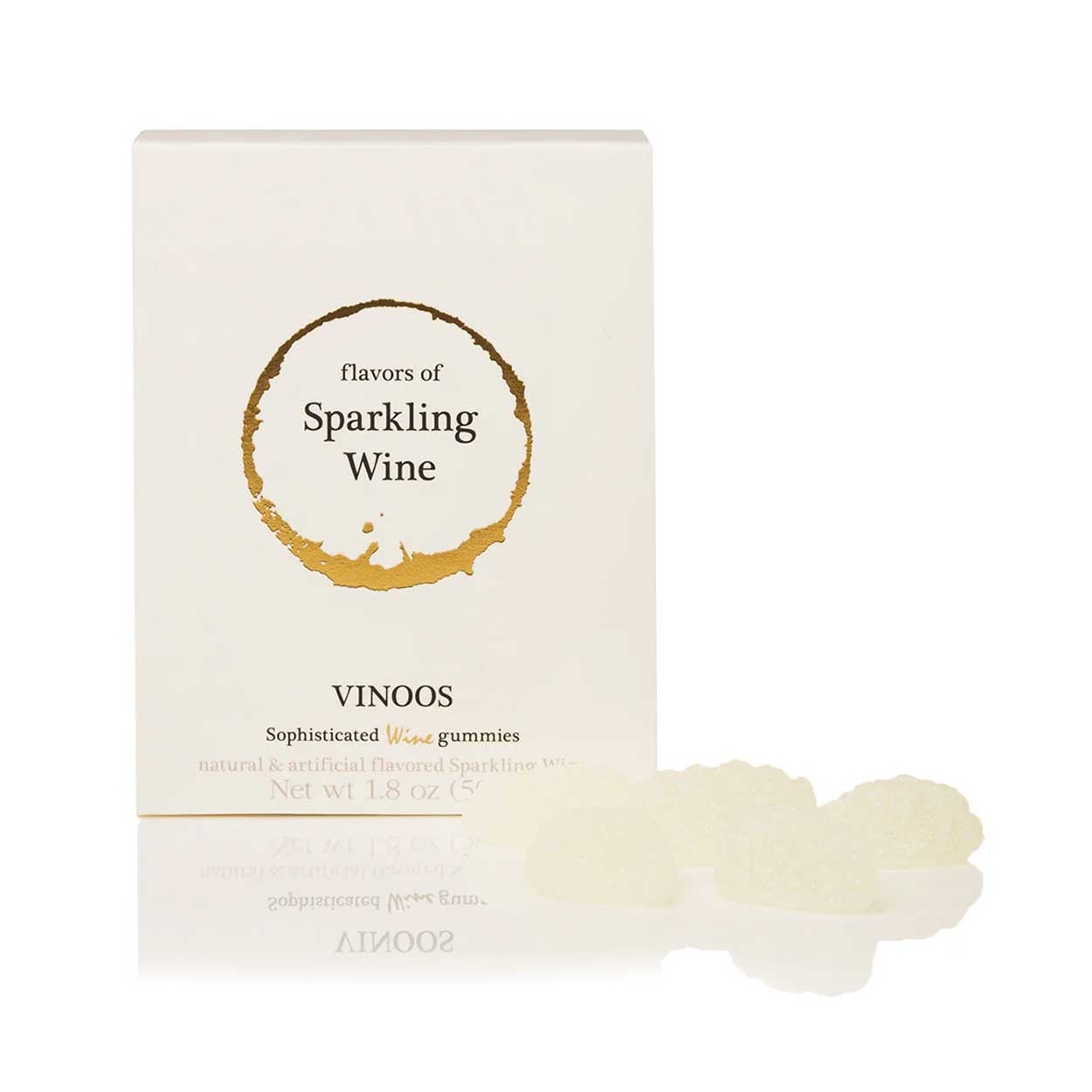 sparkling wine gummys by vinoos 
