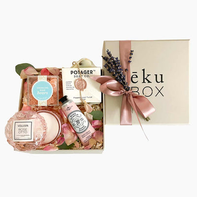 ekuBOX Self Care La Vie en Rose Rose Themed Gifts : La Vie en Rose  | ekuBOX