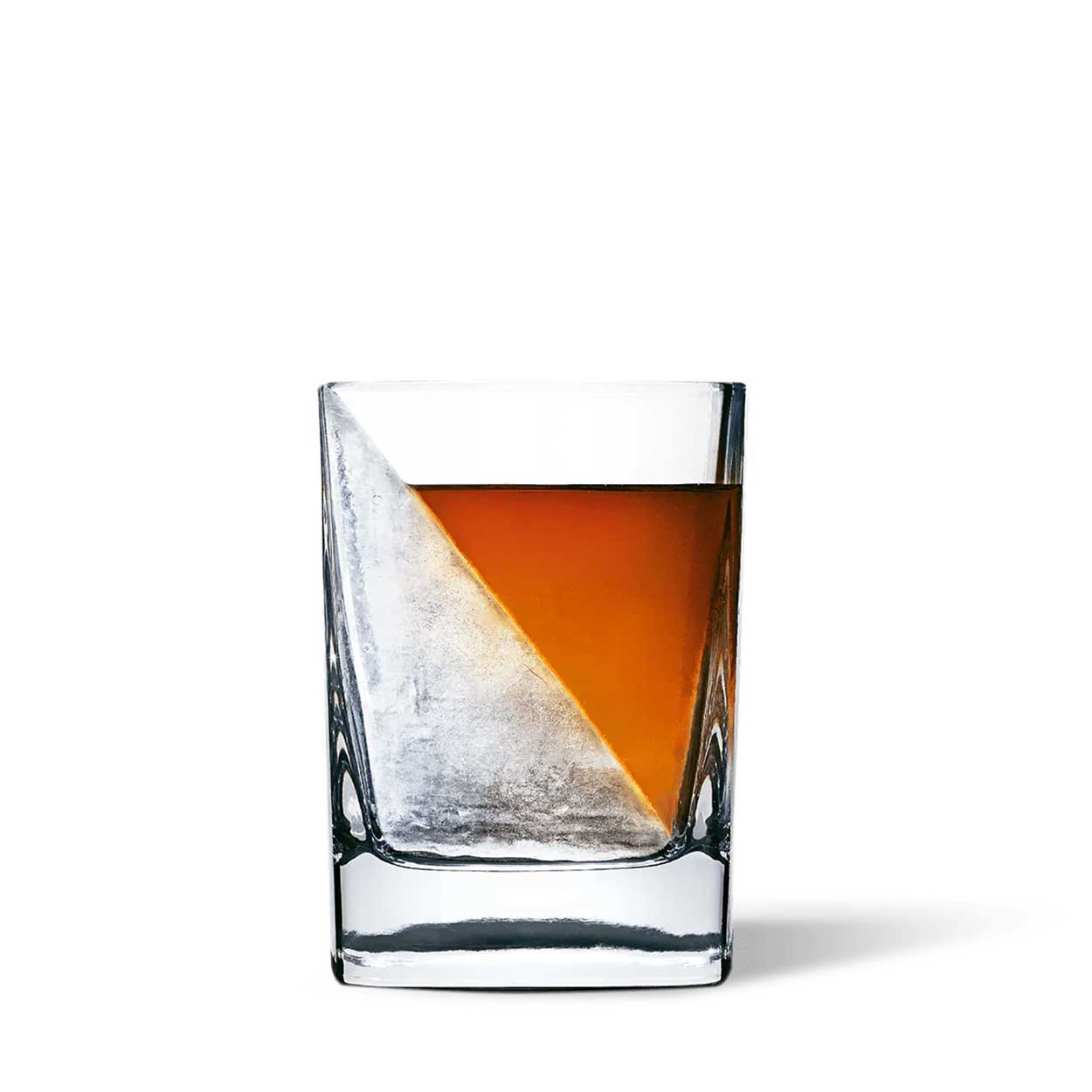 ekuBOX whisky accessory box-  corkcickle whiskey wedge glass included 