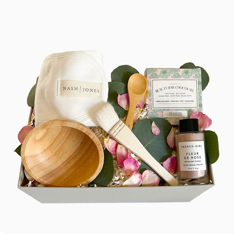 Send them a facial with our Friday Night Facial gift box filled with artisan products. Send them gifts they are going to love. 
