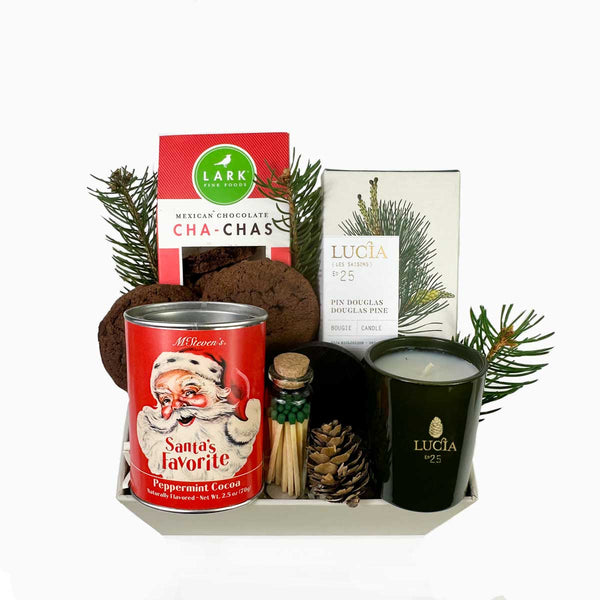 Holiday Gift Box - Send one today. From Santa with Love is a great gift for employees and team members. Shop ekuBOX for holiday gifts