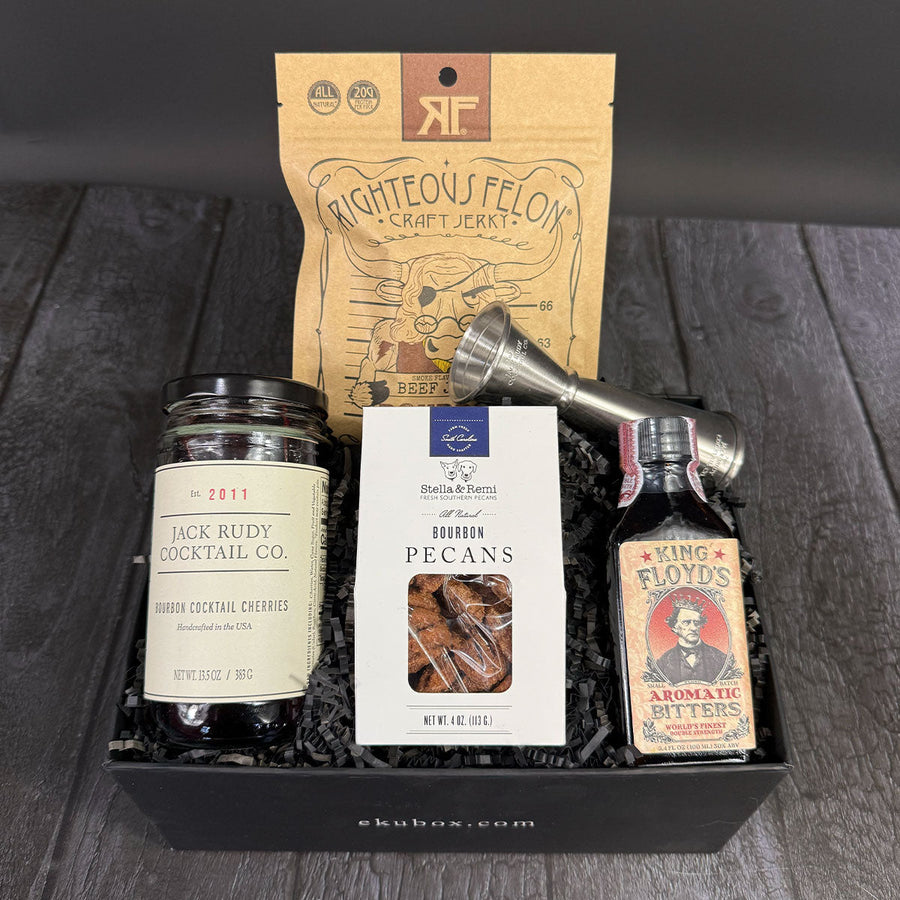 Just Add Bourbon Gift Box  - non=alcoholic box - just add the bourbon | ekuBOX