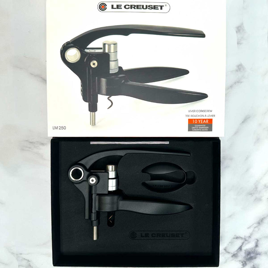  Le Creuset Original Lever and Foil Cutter Wine Opening Kit in our Wine Lover&