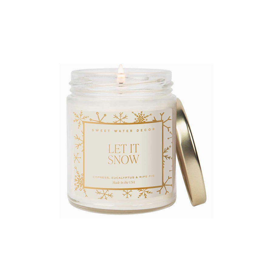 Candle in a jar with &