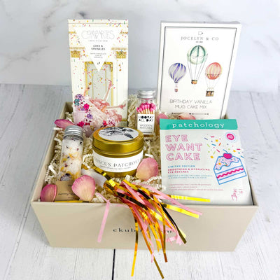 Let Them Eat Cake Birthday Cheers Gift Box | ekuBOX