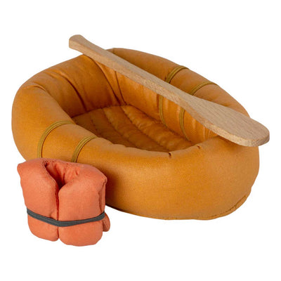 Maileg Collectibles Rubber Boat - Dusty Yellow Maileg Rubber Boat - Dusty Yellow | ekuBOX