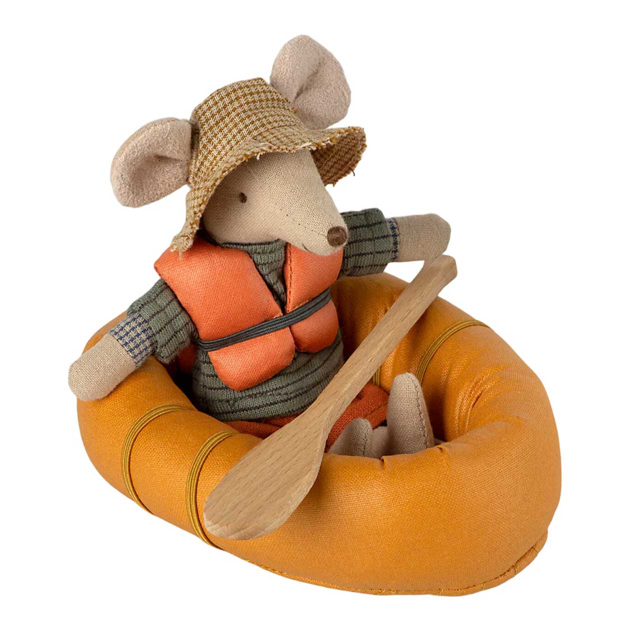 Maileg Collectibles Rubber Boat - Dusty Yellow Maileg Rubber Boat - Dusty Yellow | ekuBOX