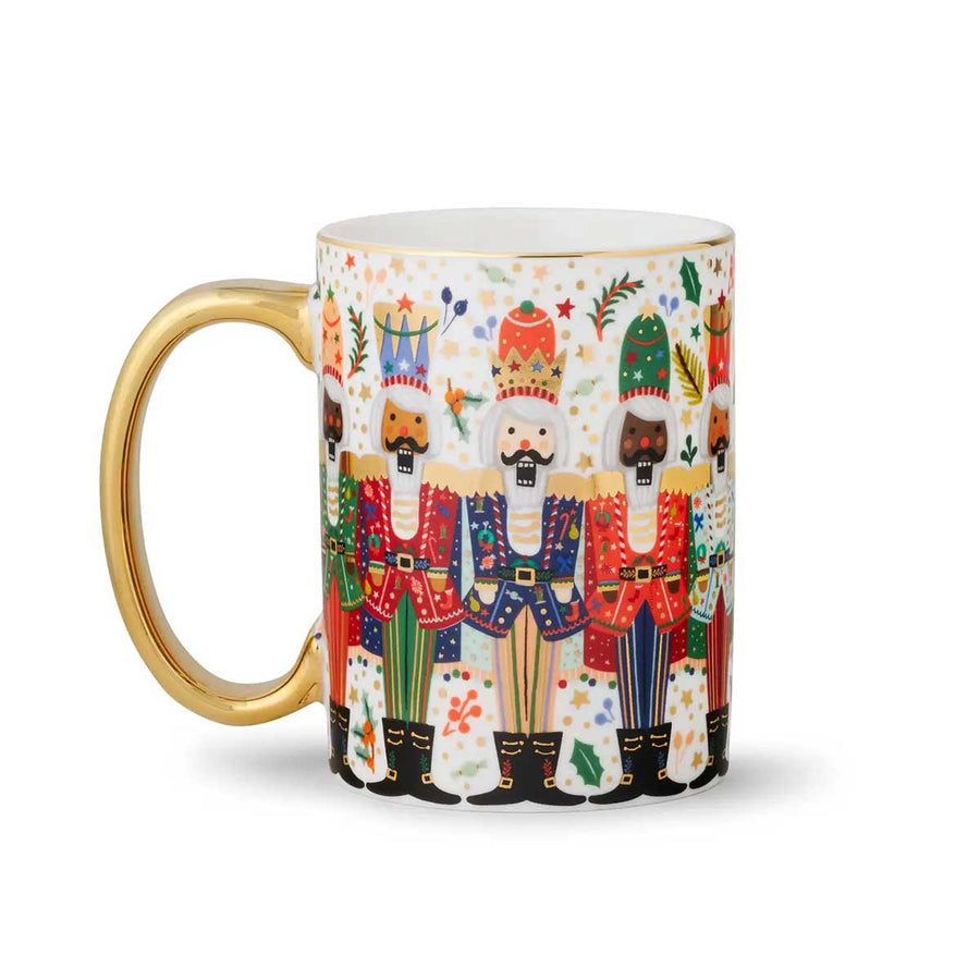 Nutcracker Brigade mug by Rifle Paper Co. featured in the Nutcracker Sweet Gift box at ekuBOX.com