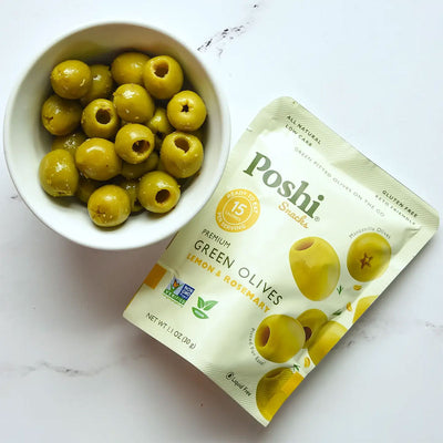 Poshi green olive with lemon and rosemary | ekubox