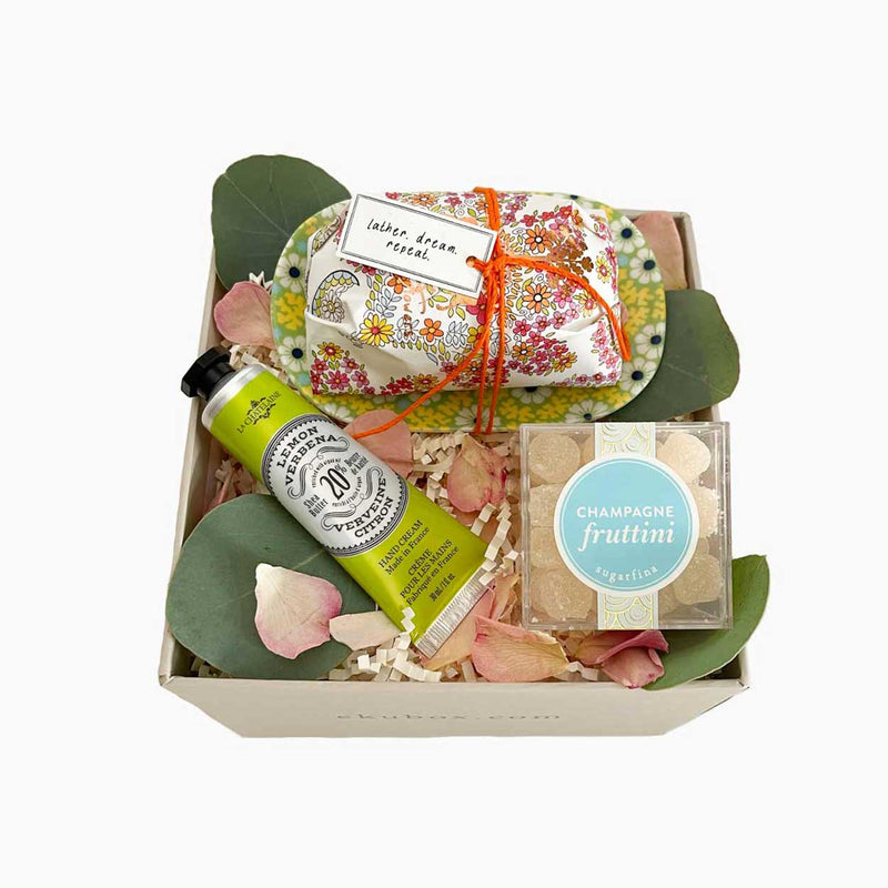 our sweet blossom gift box is a fabulous little gesture gift. Perfect for a thank you, a housewarming, birthday and more. Send thoughtful curated gift boxes for all occasions to family, friends and employees.