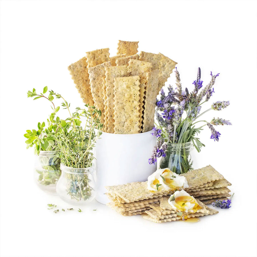 Rustic Bakery Sourdough herbs de Provence crackers | ekubox