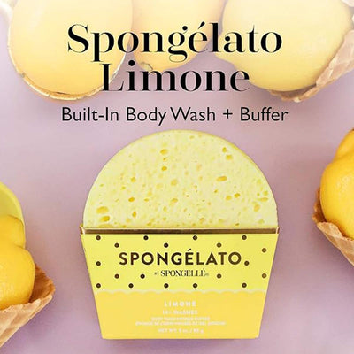 Spongélato Limone body was infused sponge and buffer - ekubox