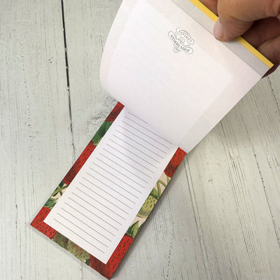 Strawberry Kitchen Notebooks. 4 different patterns. - ekuBOX